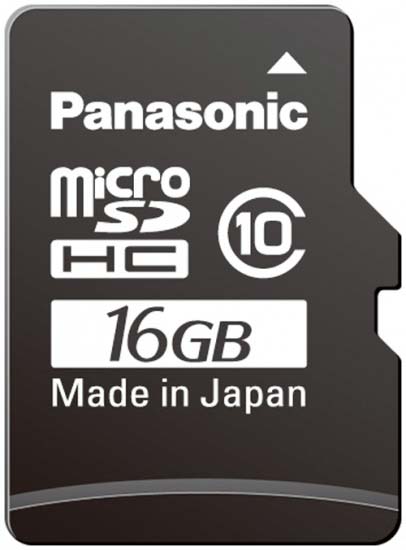 Новые карты памяти от Panasonic с индексом Class 10